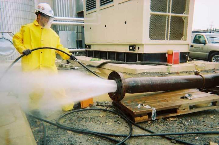 pipe cleaning